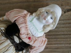 画像6: RARE!!HERTWIG&CO./Bisque Bonnet Doll with Red Muslin Body/ 5 4/3 in  /  Germany (6)