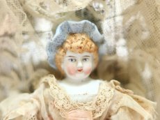 画像6: Bonnet China Head Doll / Hertwig /7.5in (6)