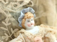 画像7: Bonnet China Head Doll / Hertwig /7.5in (7)