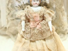 画像4: Bonnet China Head Doll / Hertwig /7.5in (4)