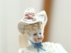 画像5: Bonnet China Head Doll / Hertwig /10.5in (5)