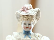 画像4: Bonnet China Head Doll / Hertwig /10.5in (4)