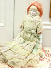 画像3: Bonnet China Head Doll / Hertwig /11in (3)