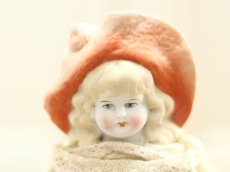 画像4: Bonnet China Head Doll / Hertwig /11in (4)