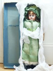 画像1: shoulder head kid body doll originalbox /16in (1)